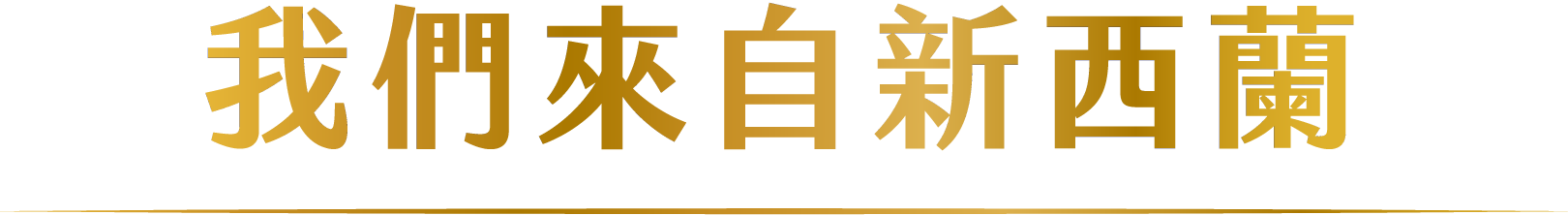 我們來自新西蘭